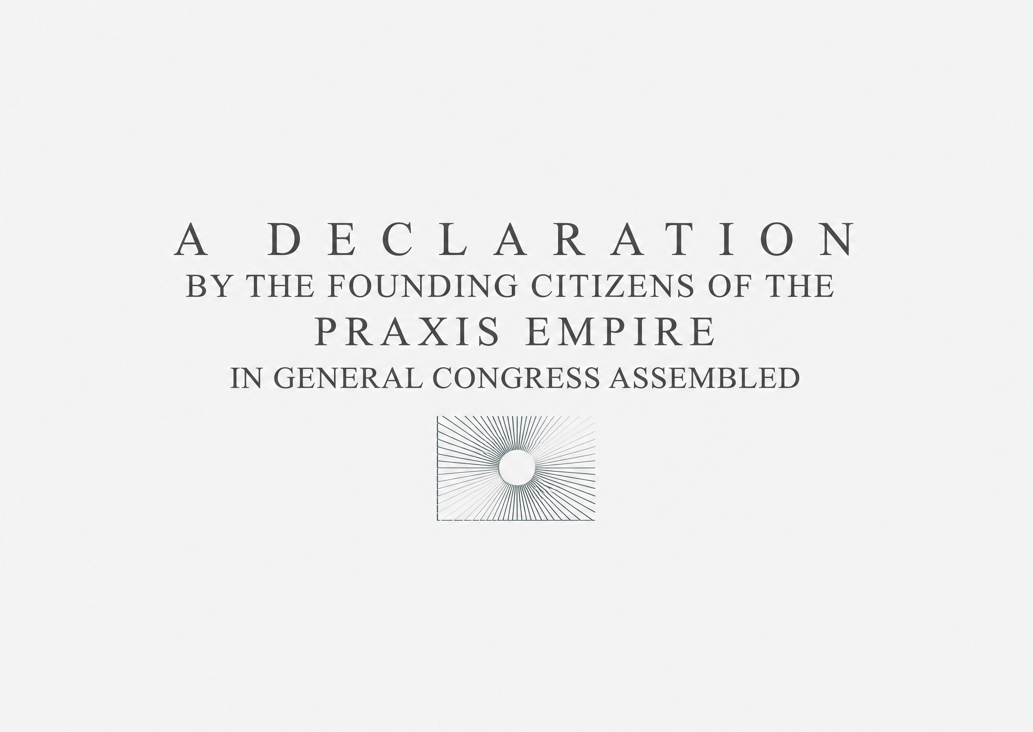Declaration of Ascent | MMXXIV