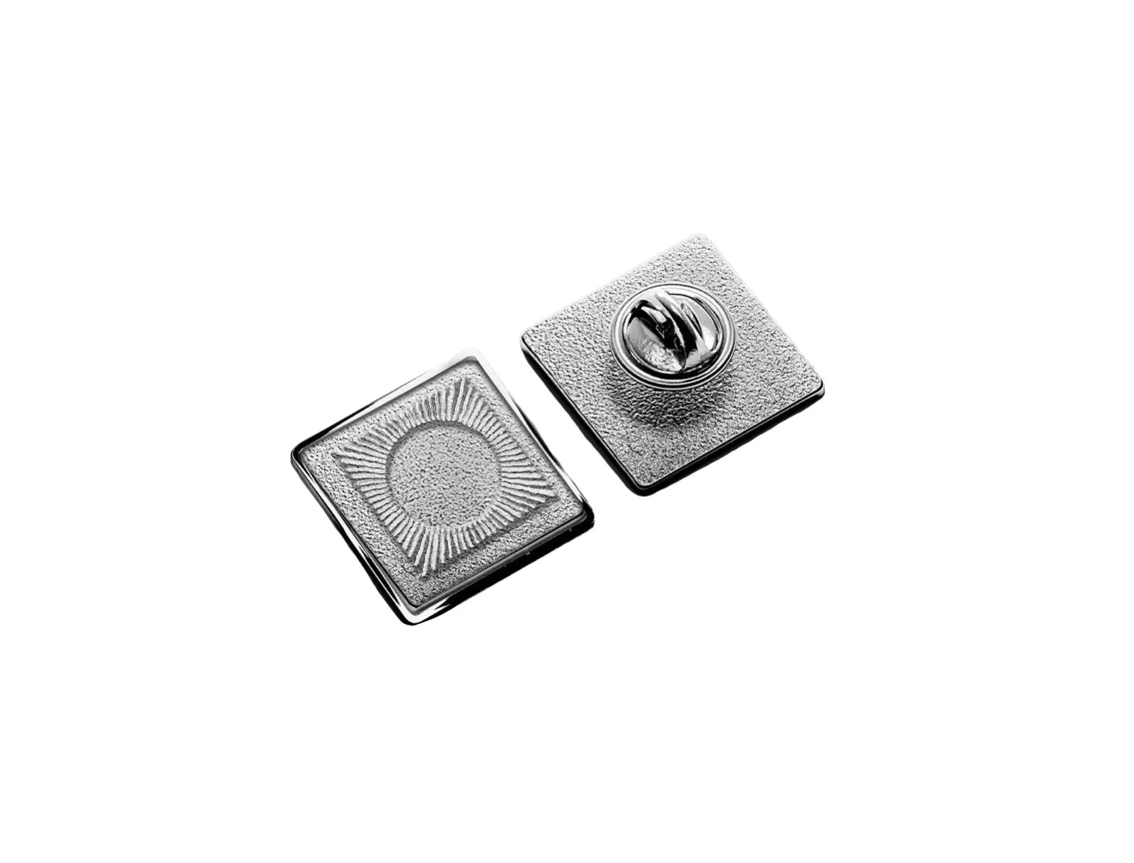 Praxis Pin in Silver Metal [Pre-Order]